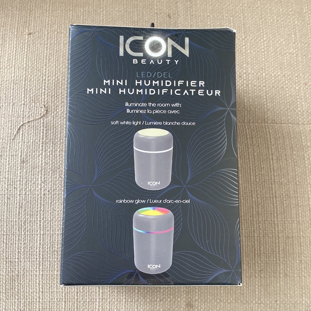 Icon Beauty LED Mini Humidifier NIB - Picture 4 of 5